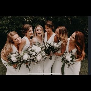 Ivory Calvin Klein Dress